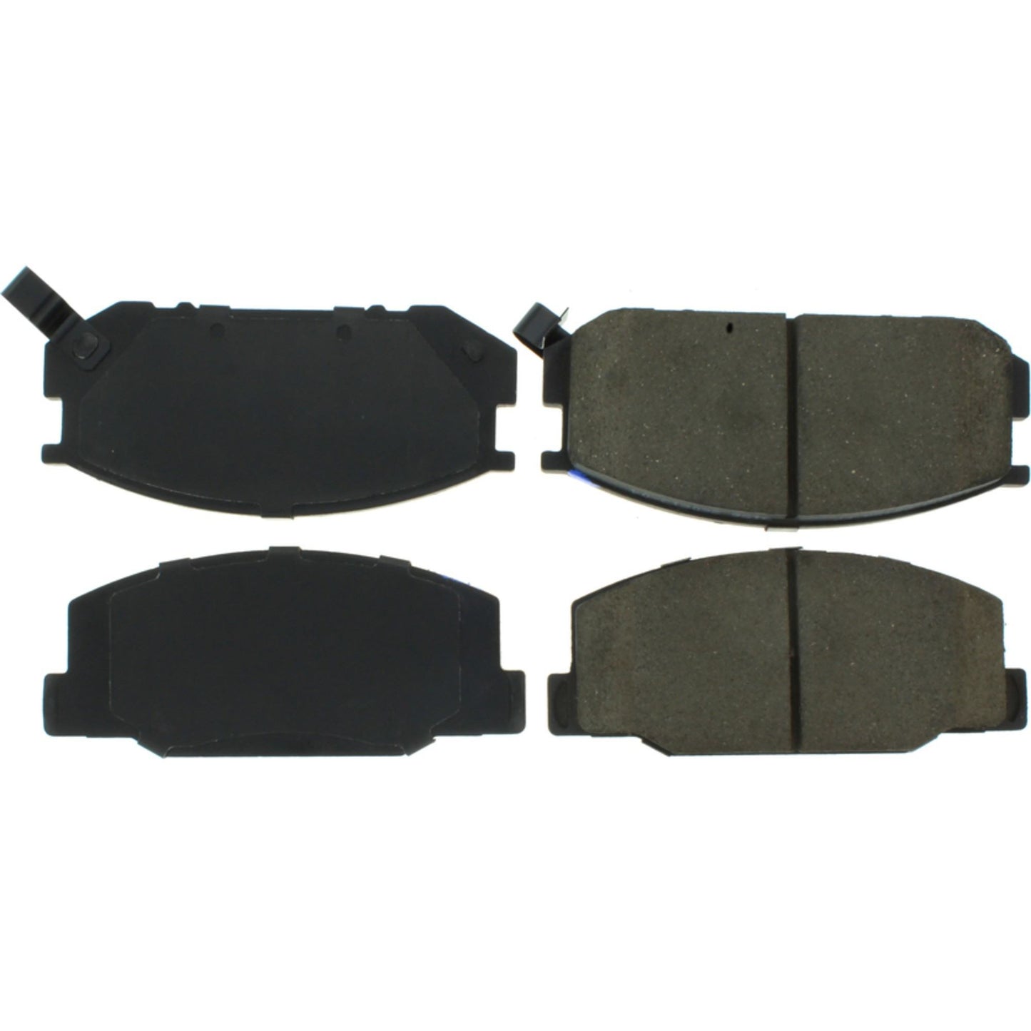 StopTech Street Brake Pads; Front With Shims