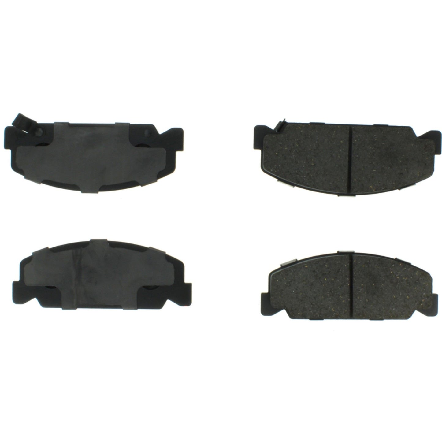 StopTech Street Brake Pads; Front With Shims