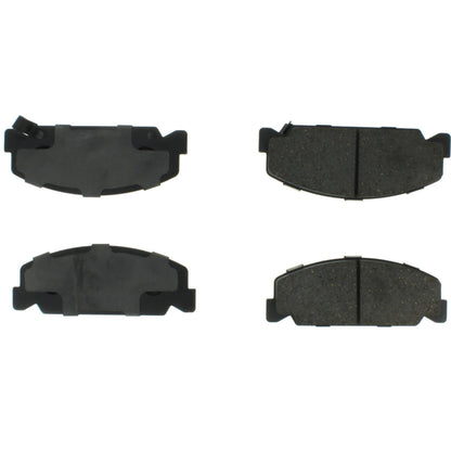 StopTech Street Brake Pads; Front With Shims