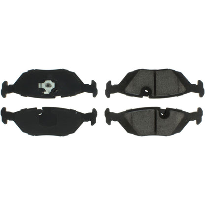 StopTech Street Brake Pads; Rear With Shims