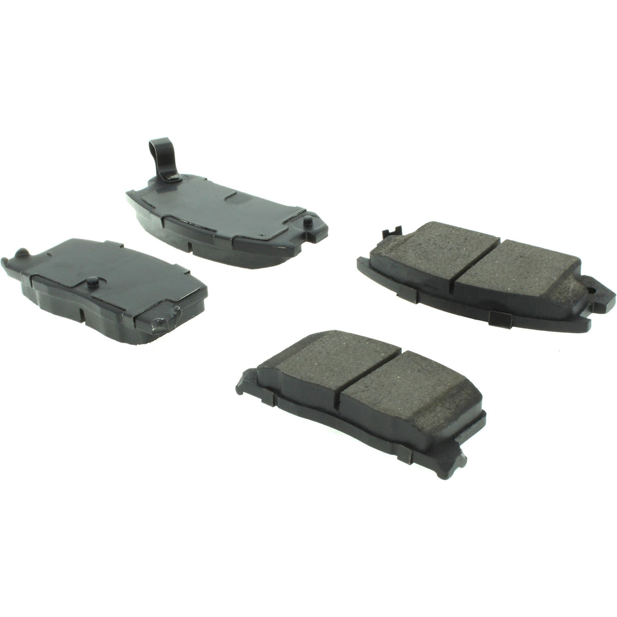 StopTech Street Brake Pads; Rear With Shims