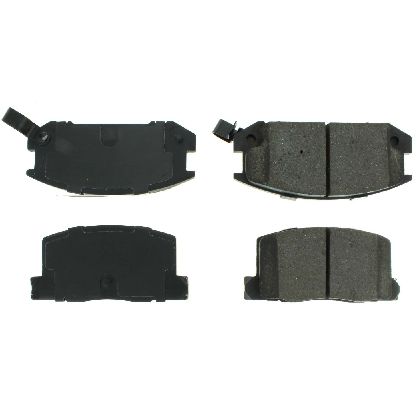 StopTech Street Brake Pads; Rear With Shims