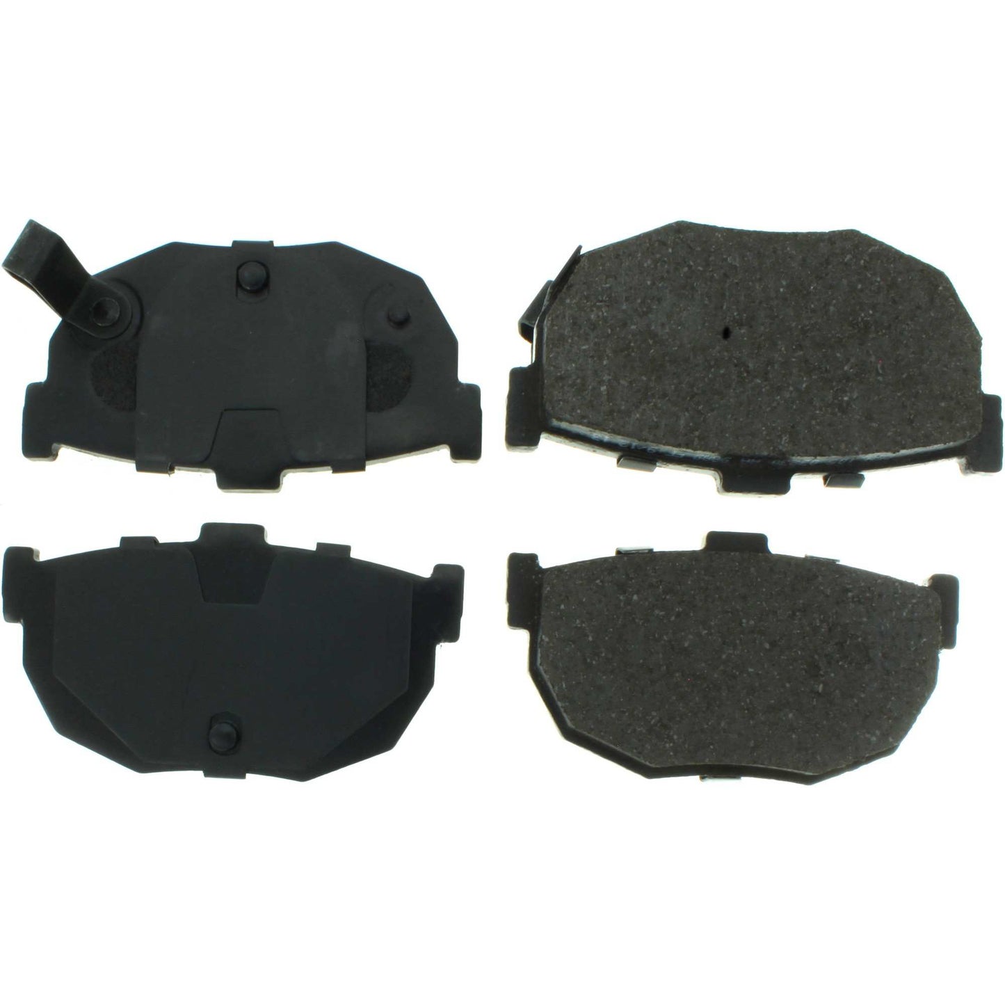 StopTech Street Brake Pads; Rear With Shims