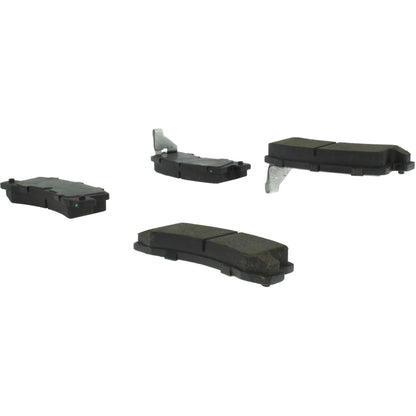 StopTech Street Brake Pads; Rear With Shims