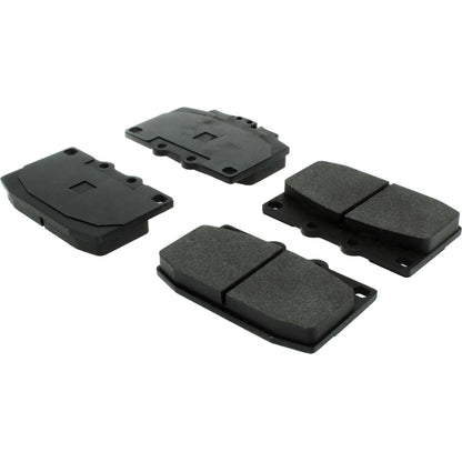 StopTech Street Brake Pads; Front With Shims