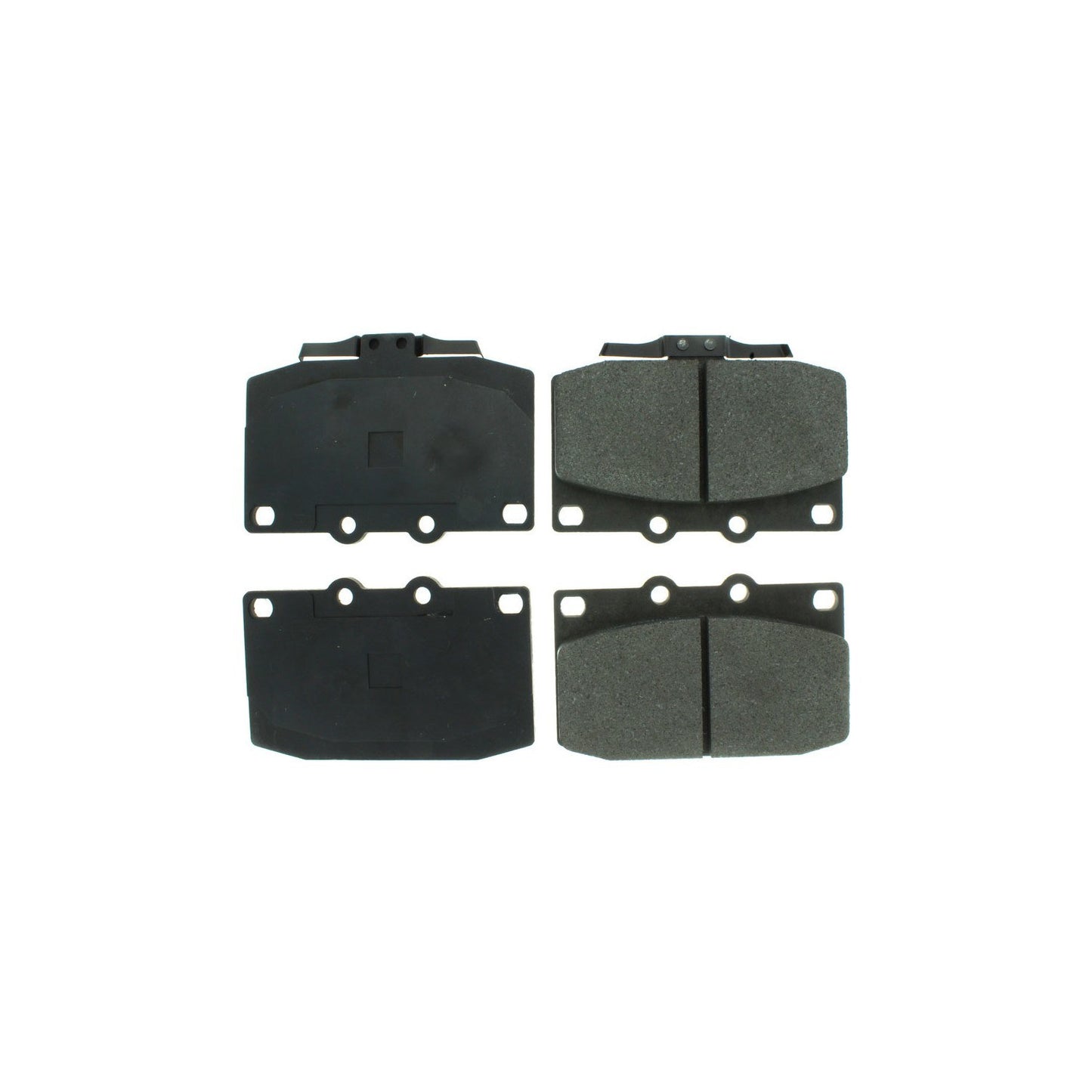 StopTech Street Brake Pads; Front With Shims