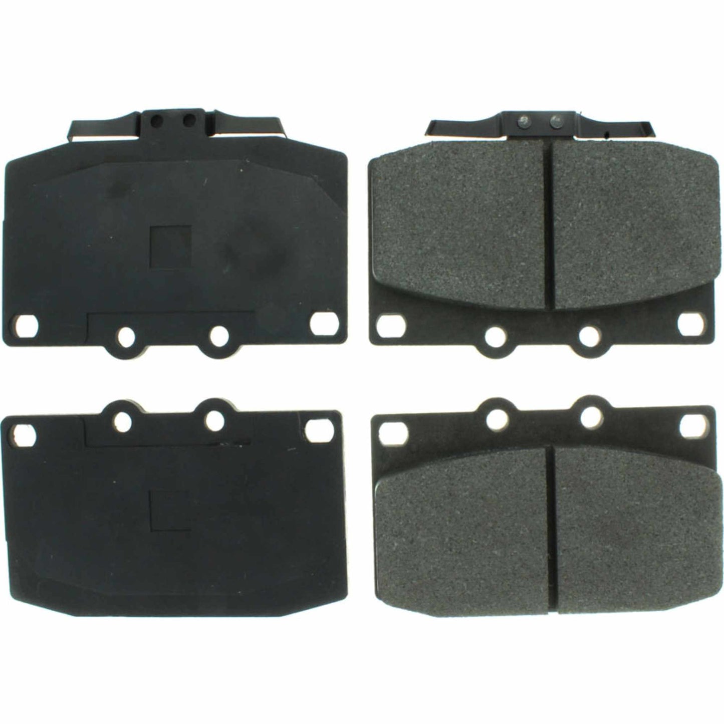 StopTech Street Brake Pads; Front With Shims