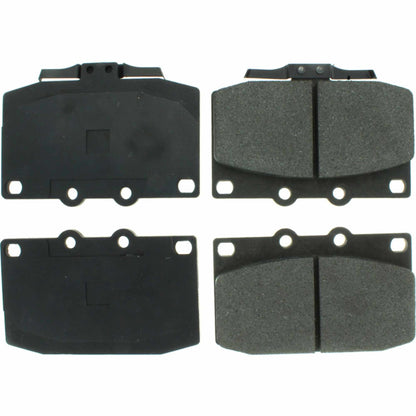 StopTech Street Brake Pads; Front With Shims