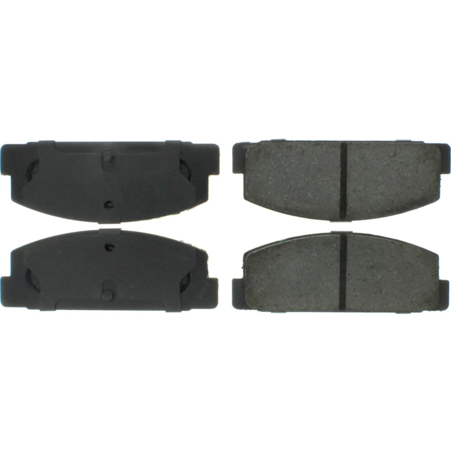 StopTech Street Brake Pads; Rear With Shims