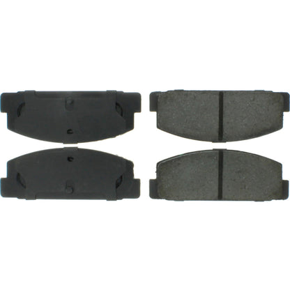 StopTech Street Brake Pads; Rear With Shims