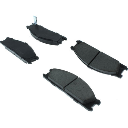 StopTech Street Brake Pads; Front With Shims