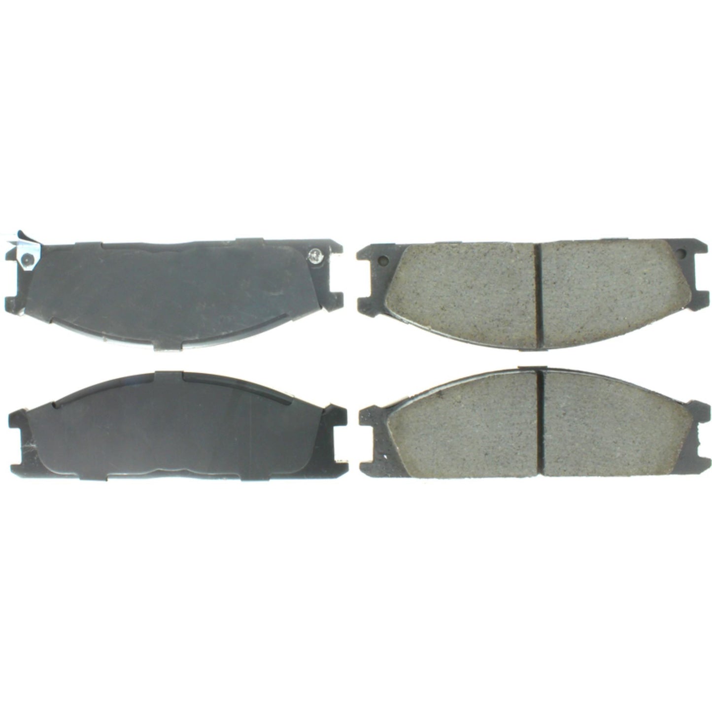 StopTech Street Brake Pads; Front With Shims