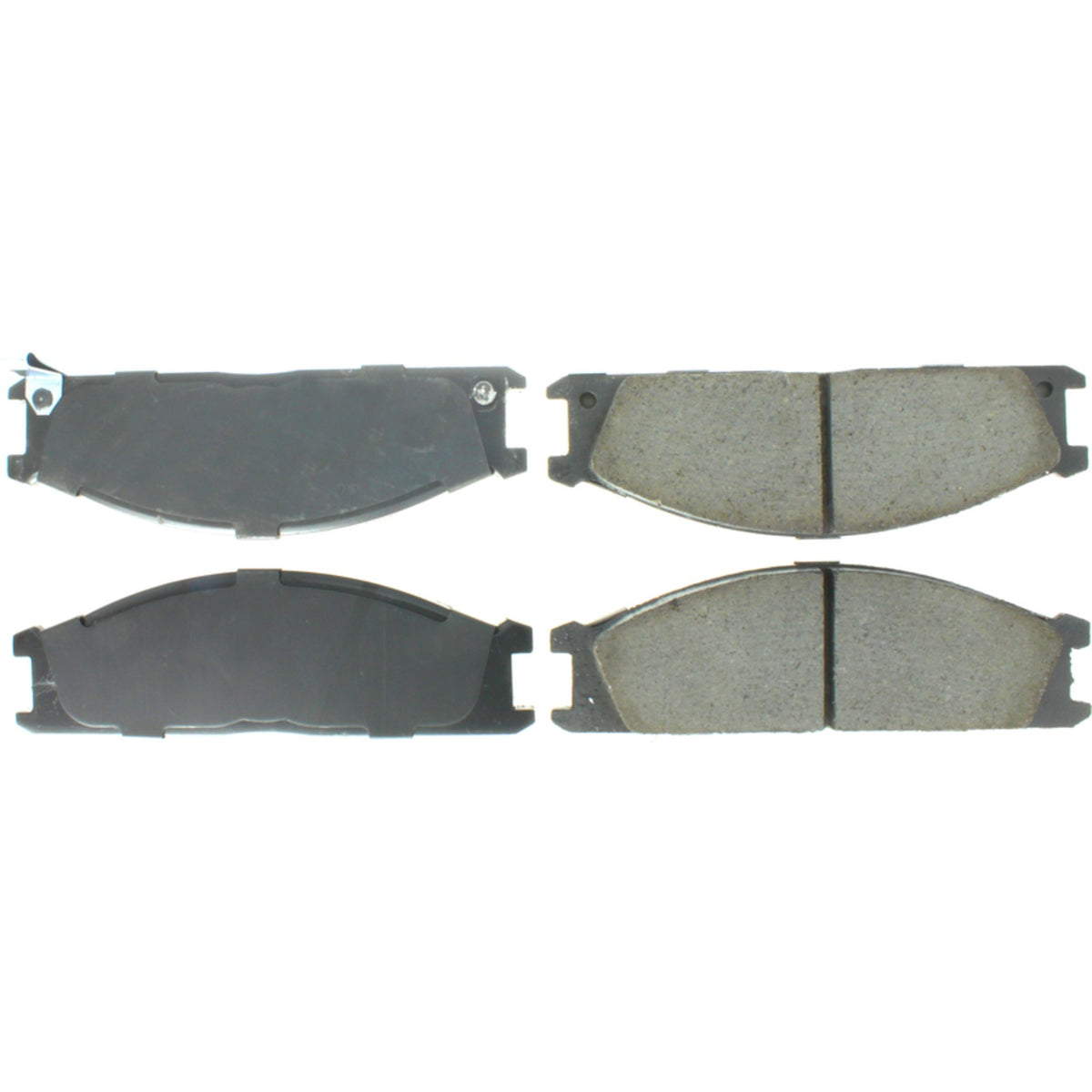 StopTech Street Brake Pads; Front With Shims