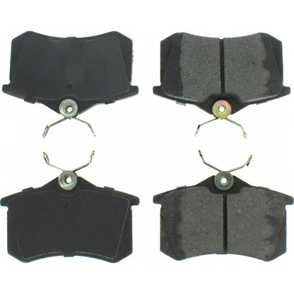 StopTech Street Brake Pads; Rear With Shims