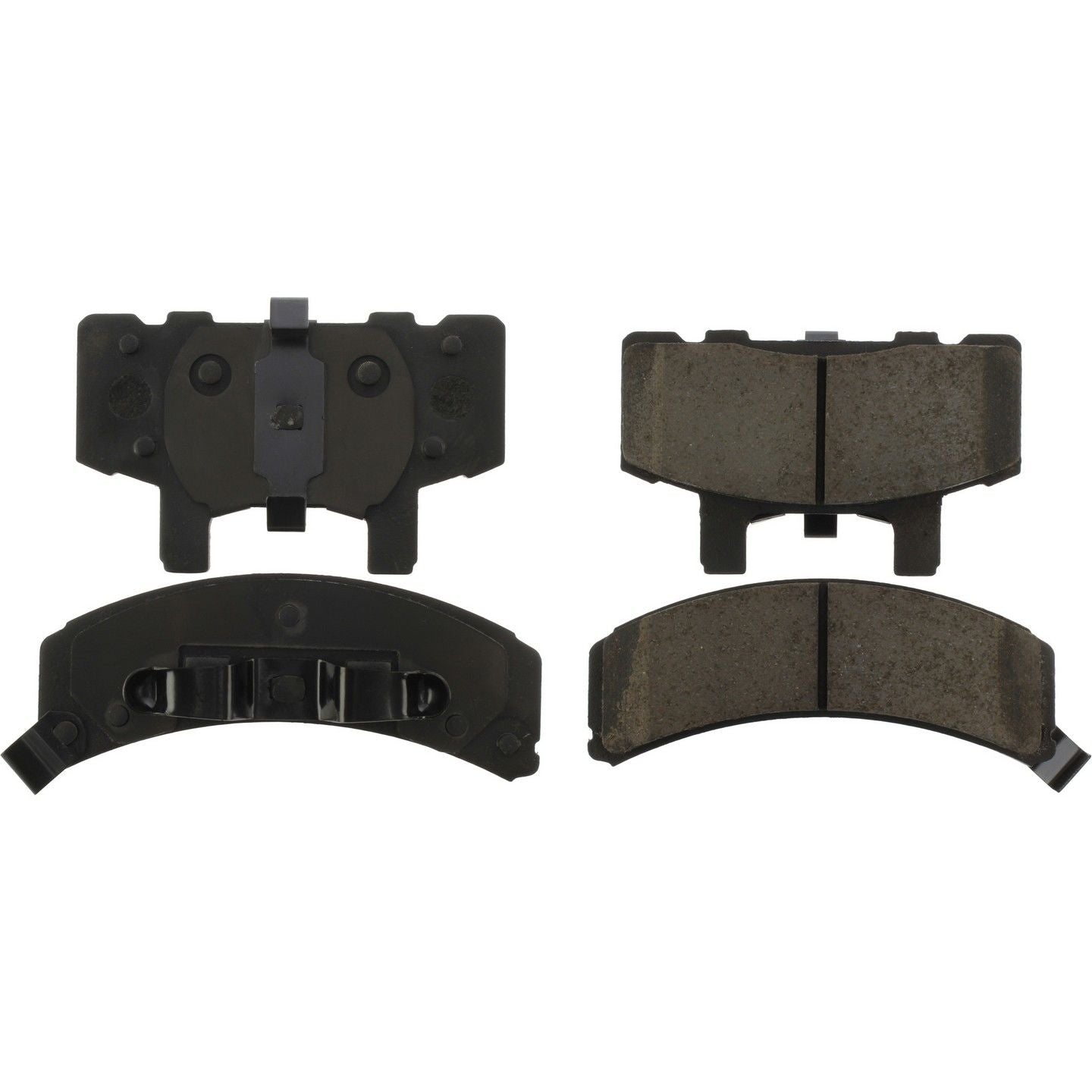 StopTech Street Brake Pads; Front With Shims