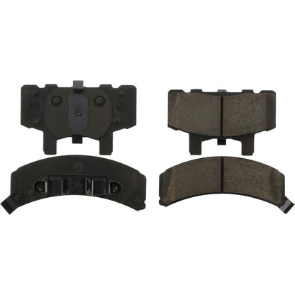 StopTech Street Brake Pads; Front With Shims