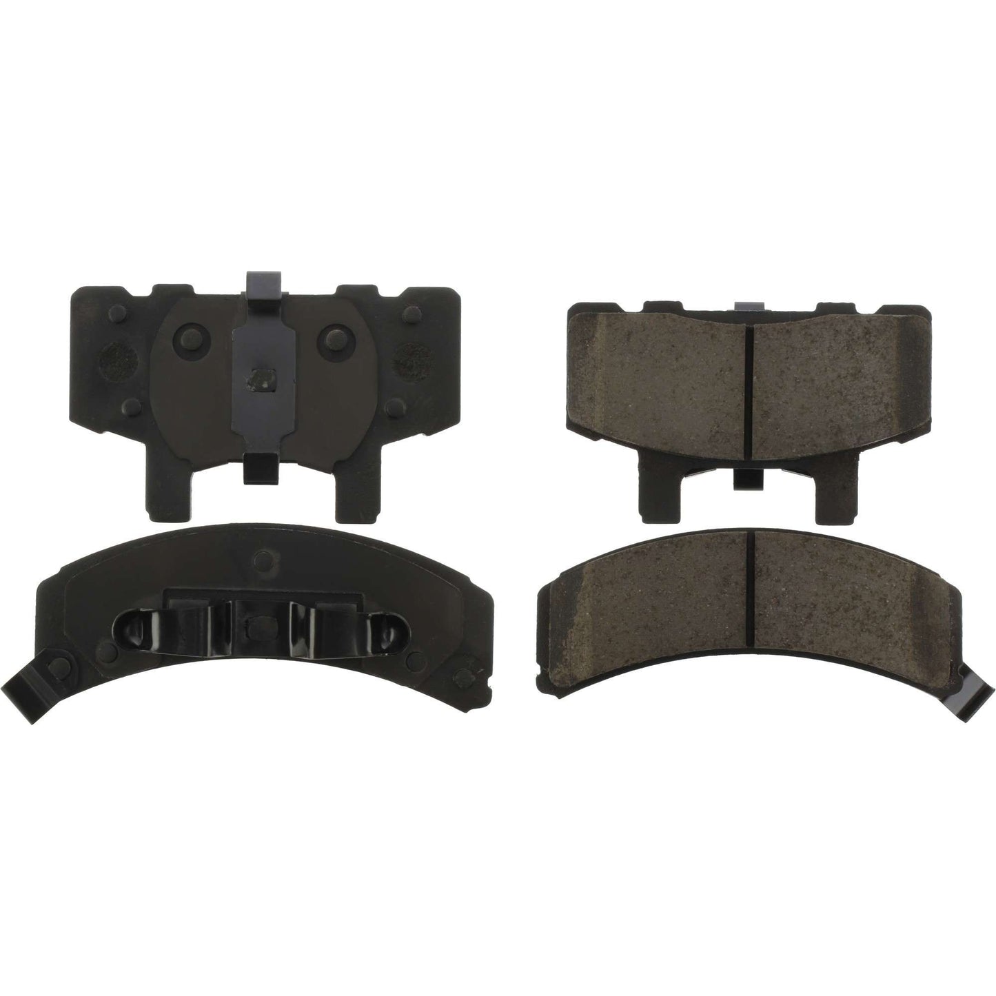 StopTech Street Brake Pads; Front With Shims