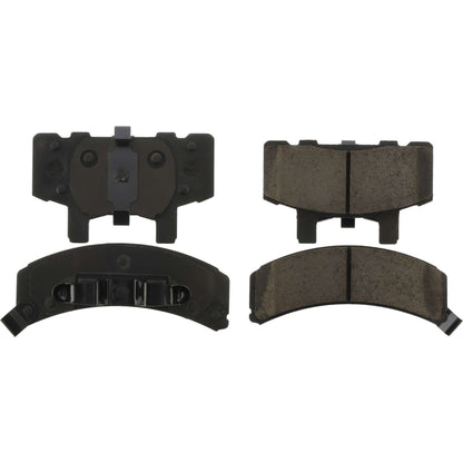 StopTech Street Brake Pads; Front With Shims