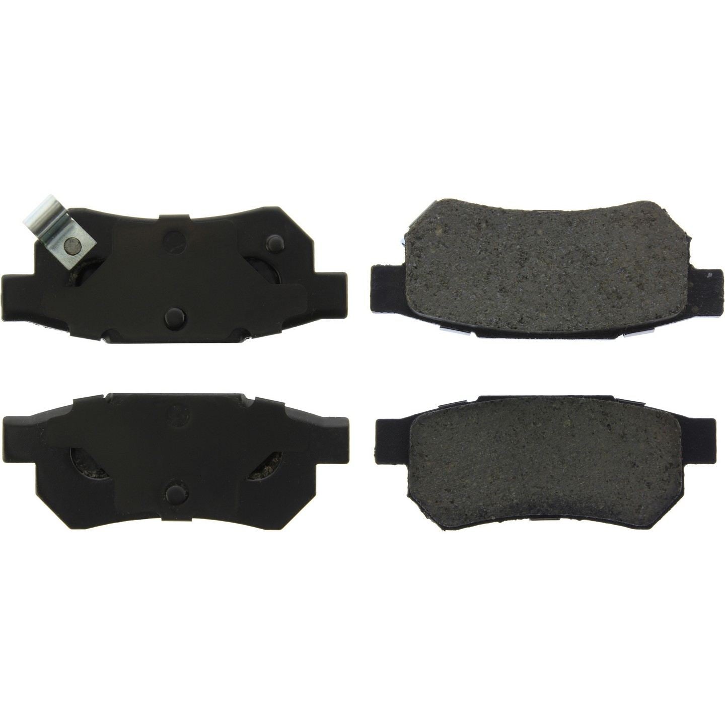 StopTech Street Brake Pads; Rear With Shims