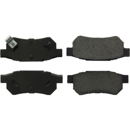 StopTech Street Brake Pads; Rear With Shims