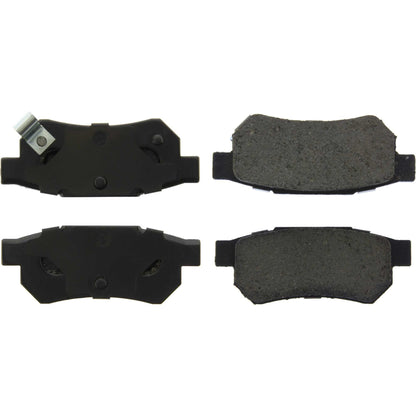 StopTech Street Brake Pads; Rear With Shims