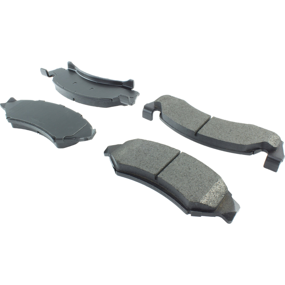 StopTech Street Brake Pads; Front With Shims