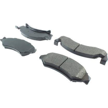 StopTech Street Brake Pads; Front With Shims