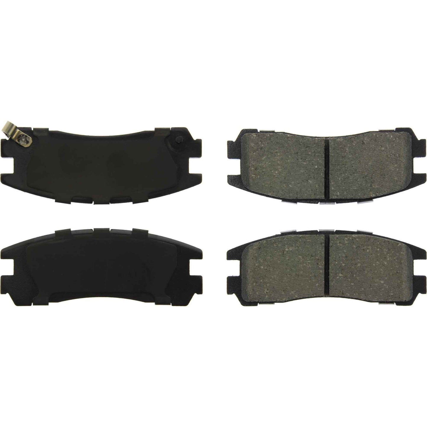 StopTech Street Brake Pads; Rear With Shims