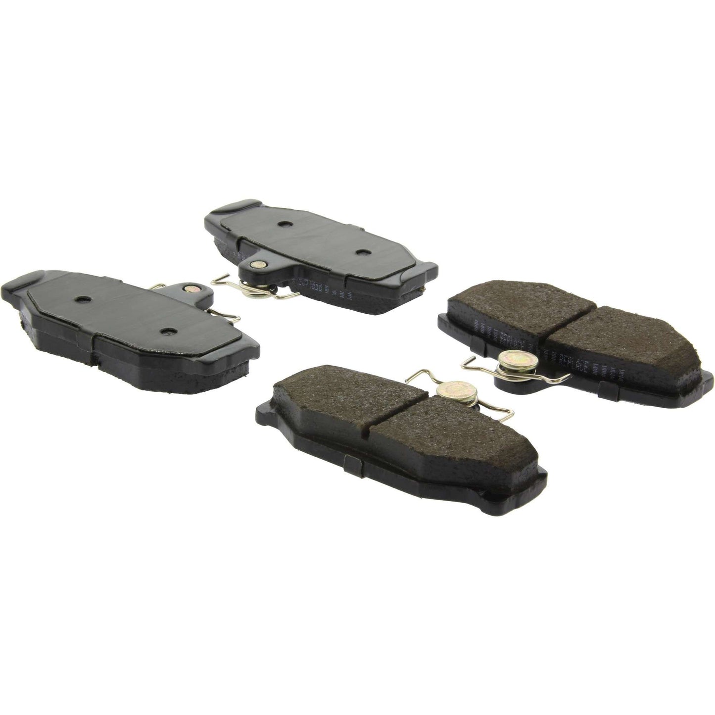 StopTech Street Brake Pads; Rear With Shims And Hardware