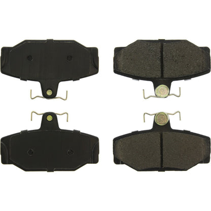 StopTech Street Brake Pads; Rear With Shims And Hardware
