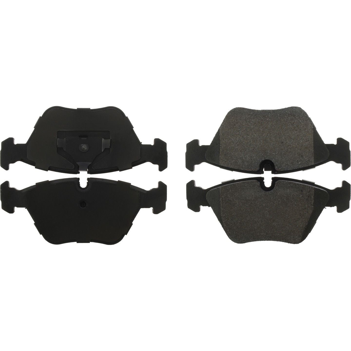 StopTech Street Brake Pads; Front With Shims