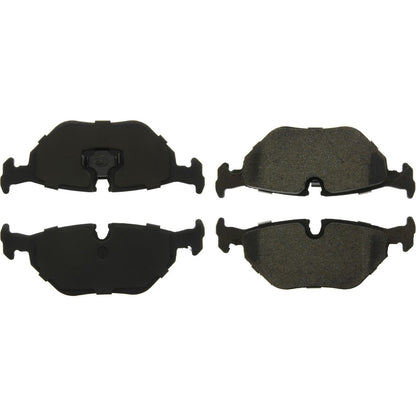 StopTech Street Brake Pads; Rear With Shims