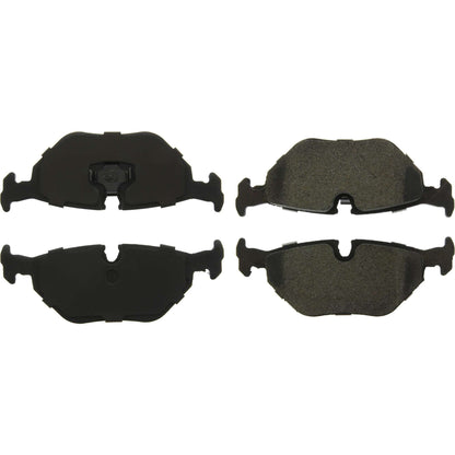 StopTech Street Brake Pads; Rear With Shims