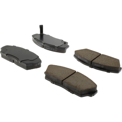 StopTech Street Brake Pads; Front With Shims