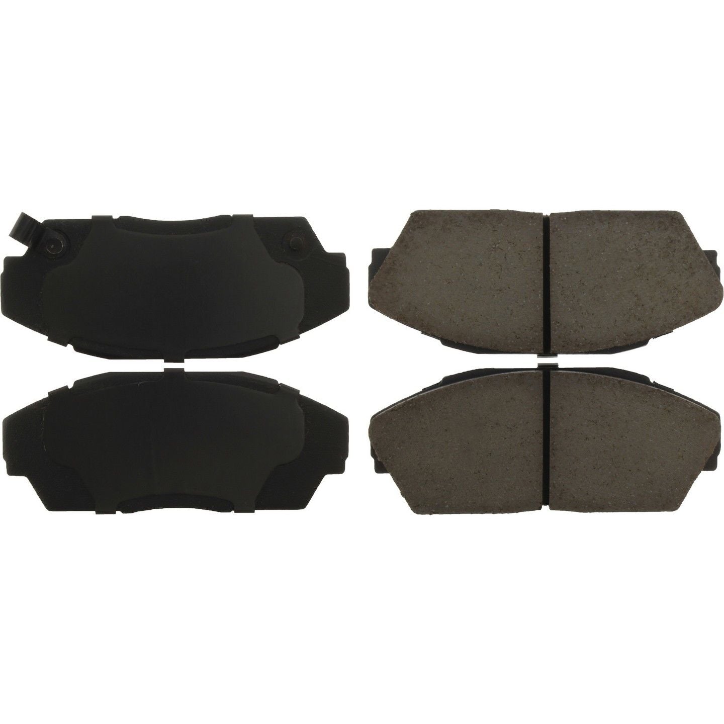 StopTech Street Brake Pads; Front With Shims