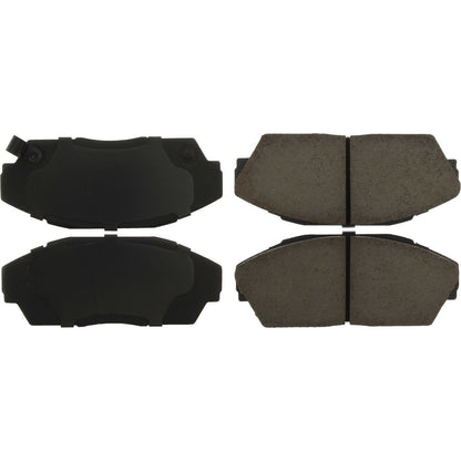 StopTech Street Brake Pads; Front With Shims