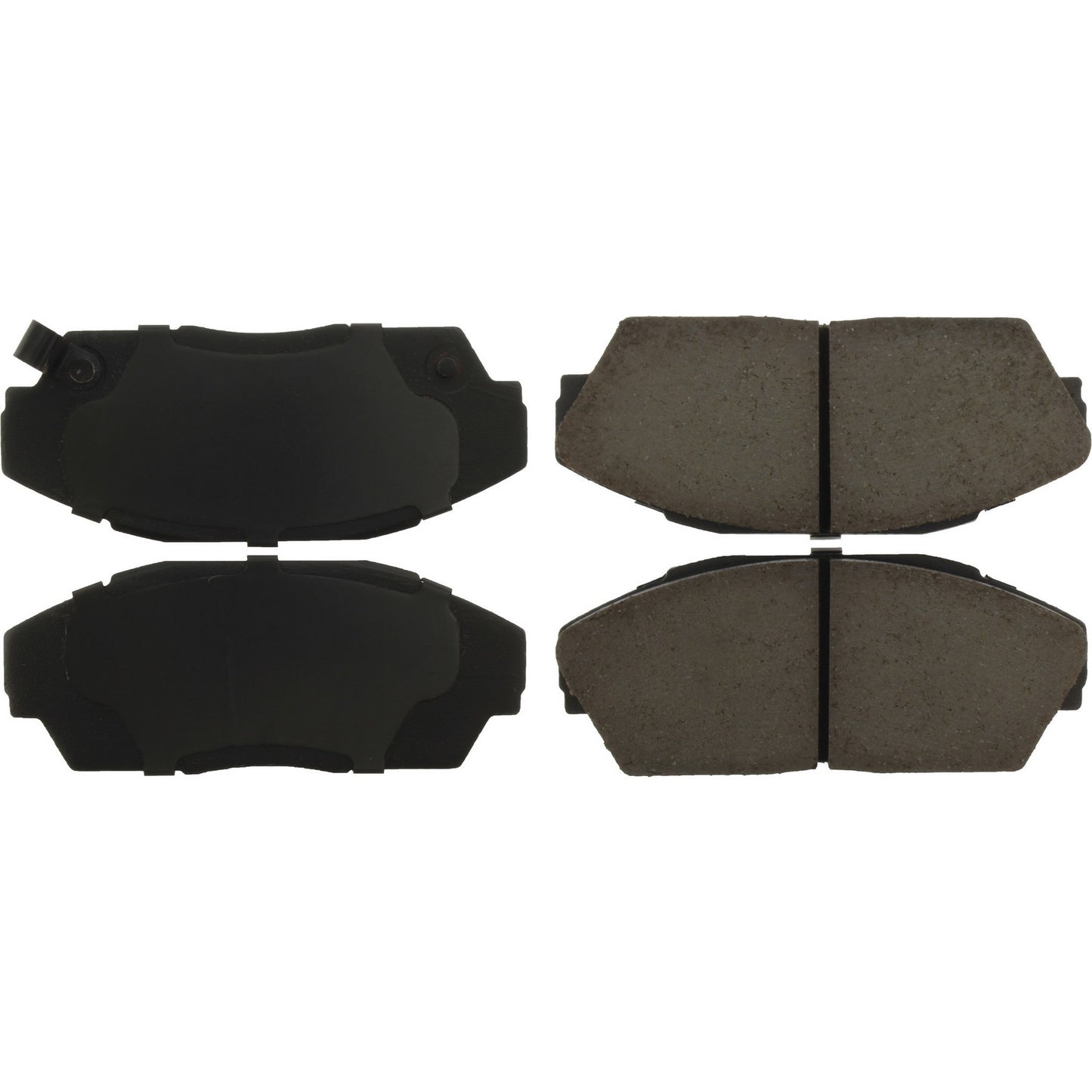 StopTech Street Brake Pads; Front With Shims