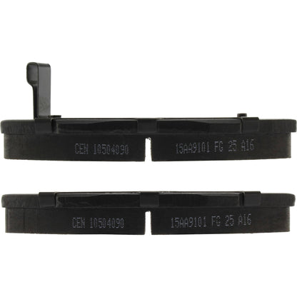 StopTech Street Brake Pads; Front With Shims