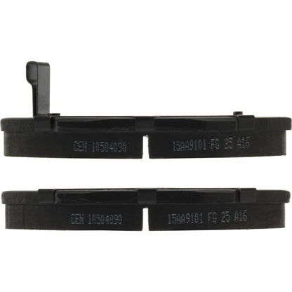 StopTech Street Brake Pads; Front With Shims