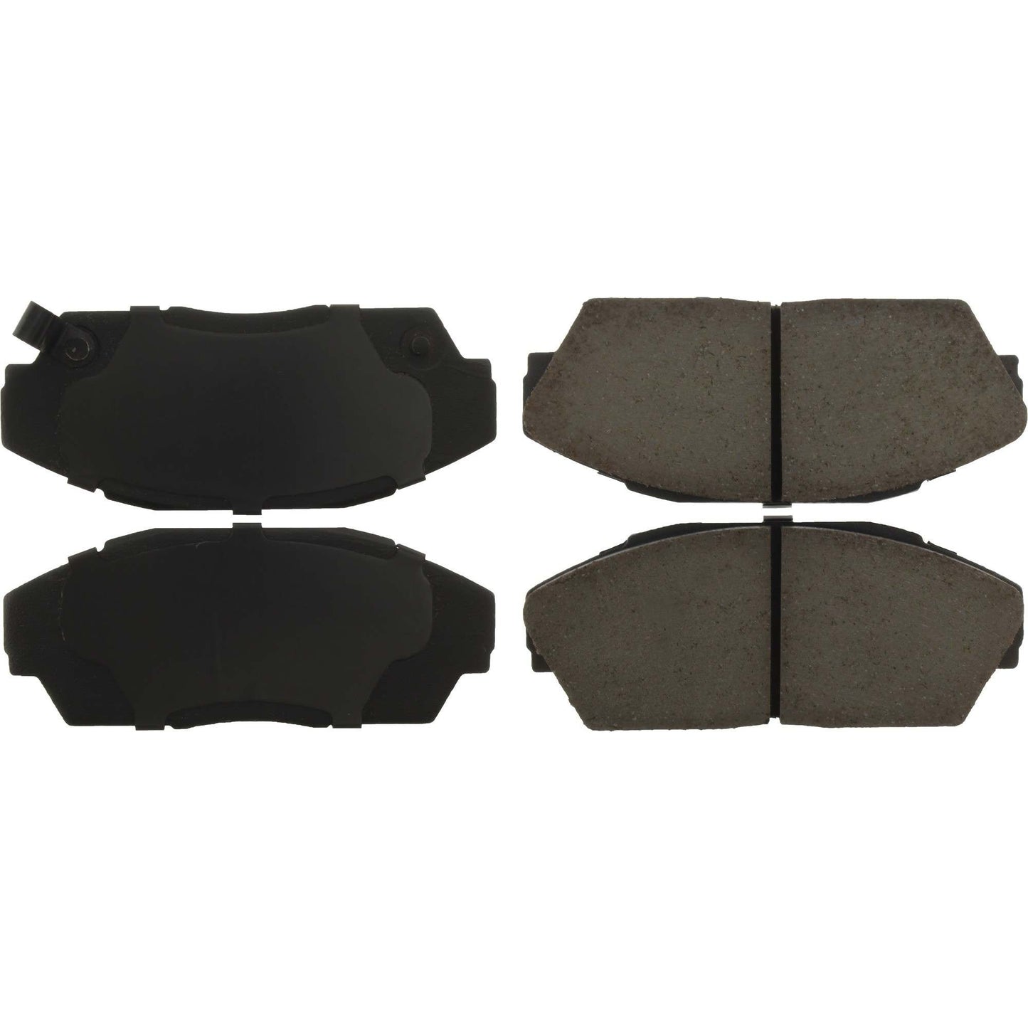 StopTech Street Brake Pads; Front With Shims