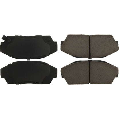 StopTech Street Brake Pads; Front With Shims