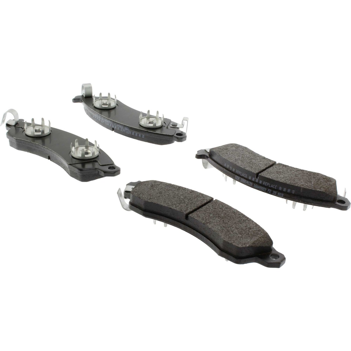 StopTech  Street Brake Pads; Front With Shims