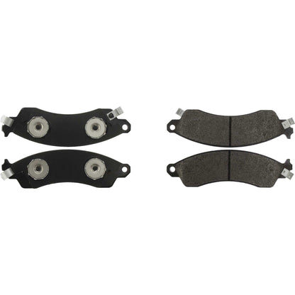 StopTech  Street Brake Pads; Front With Shims