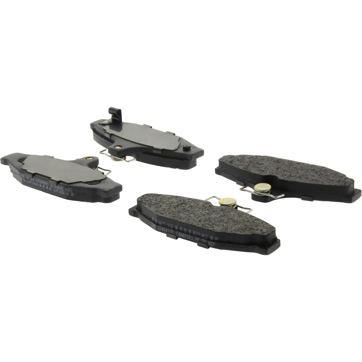 StopTech Street Brake Pads; Rear With Shims