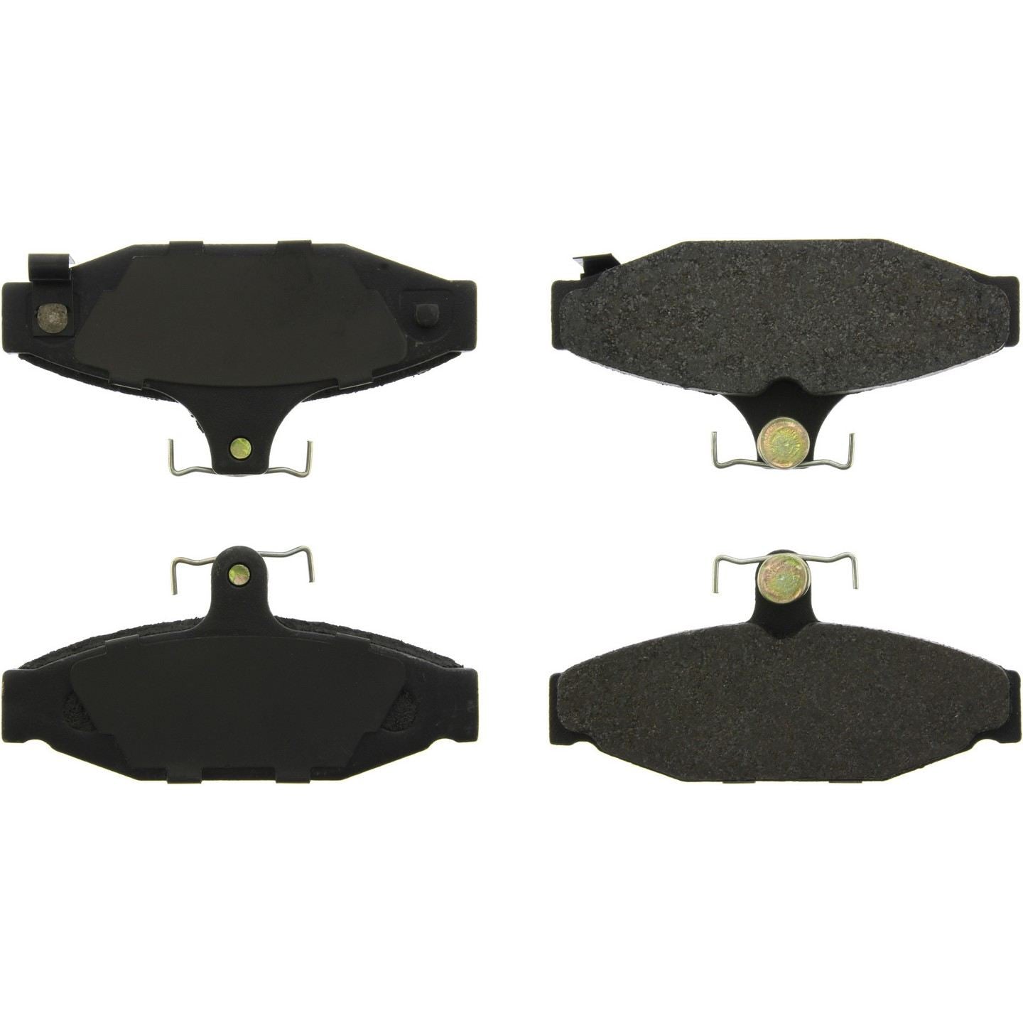 StopTech Street Brake Pads; Rear With Shims