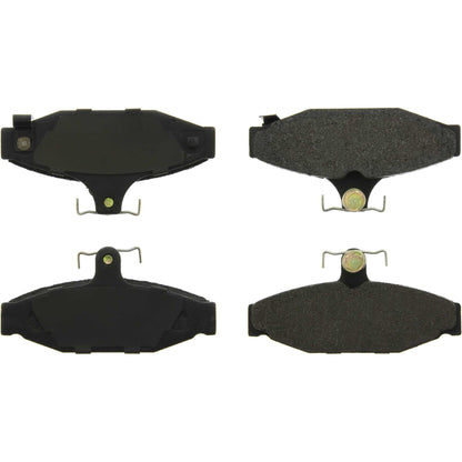 StopTech Street Brake Pads; Rear With Shims