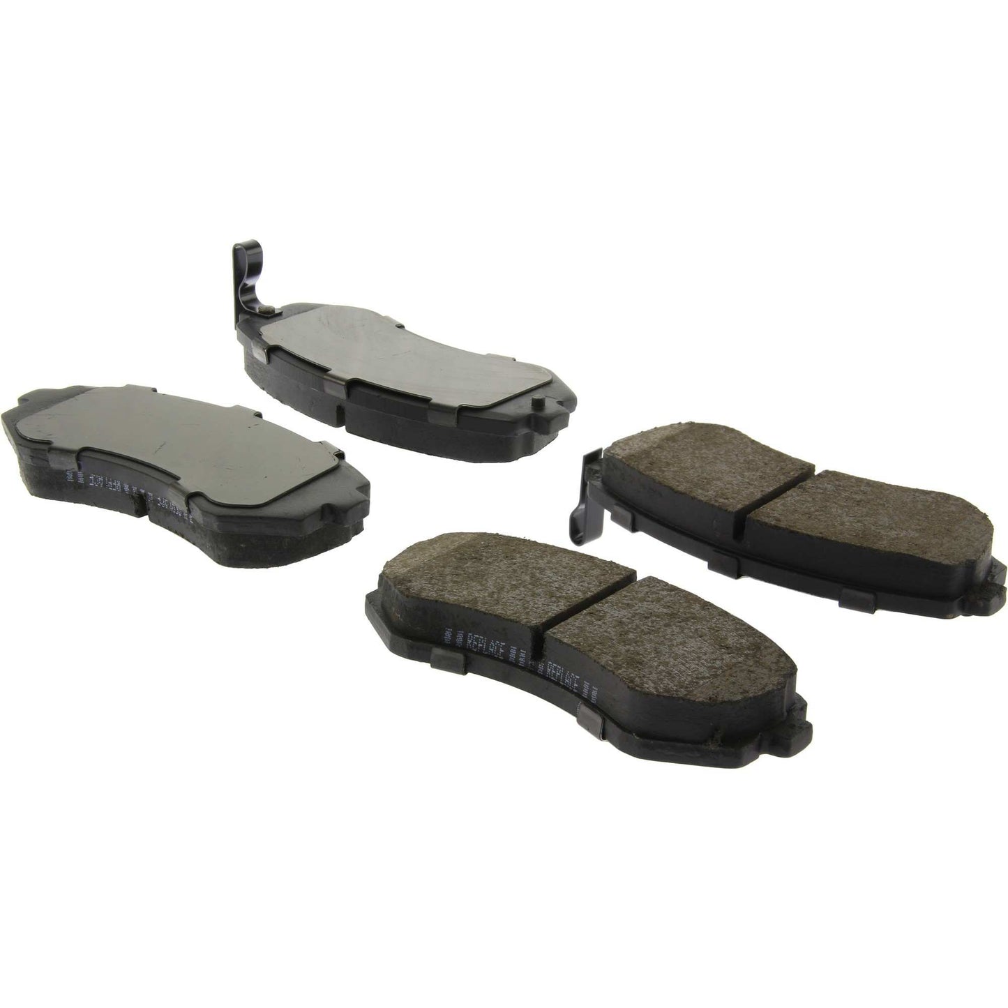StopTech Street Brake Pads; Front With Shims