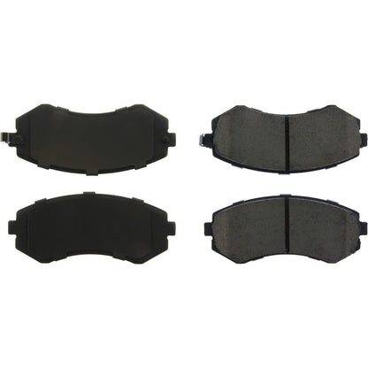 StopTech Street Brake Pads; Front With Shims