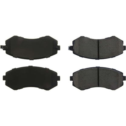 StopTech Street Brake Pads; Front With Shims