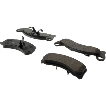 StopTech Street Brake Pads; Front With Shims